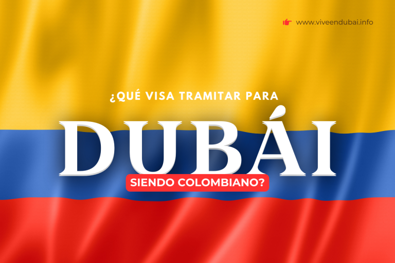 Colombianos en Dubái requisitos